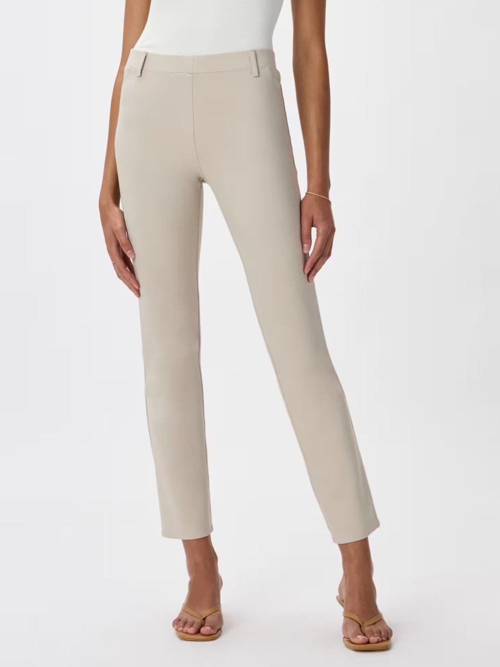 QUINCE Ultra Stretch Ponte Straight Leg Pants Size Medium